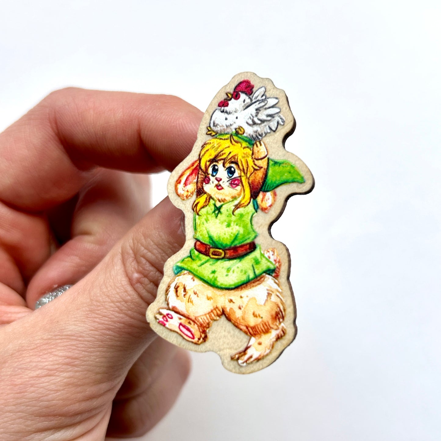 Bunny Warrior Magnet