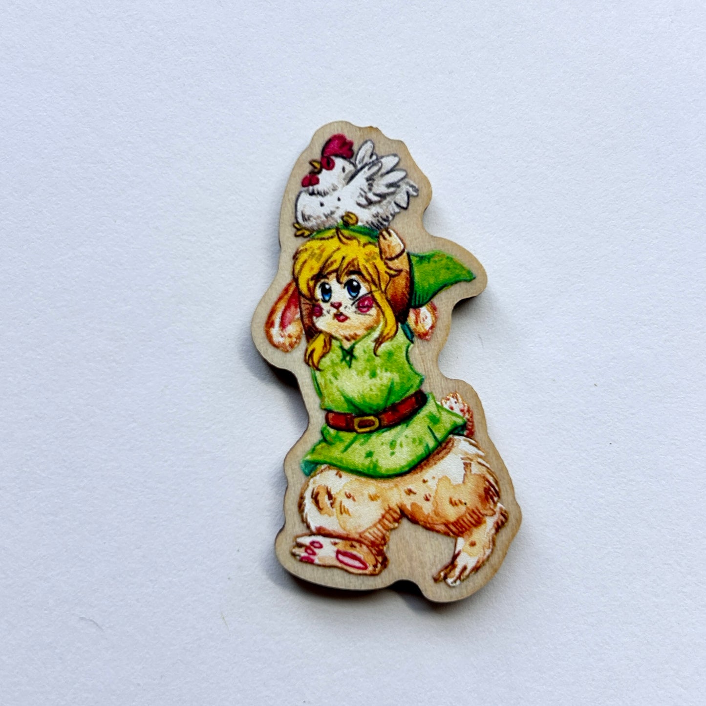 Bunny Warrior Magnet