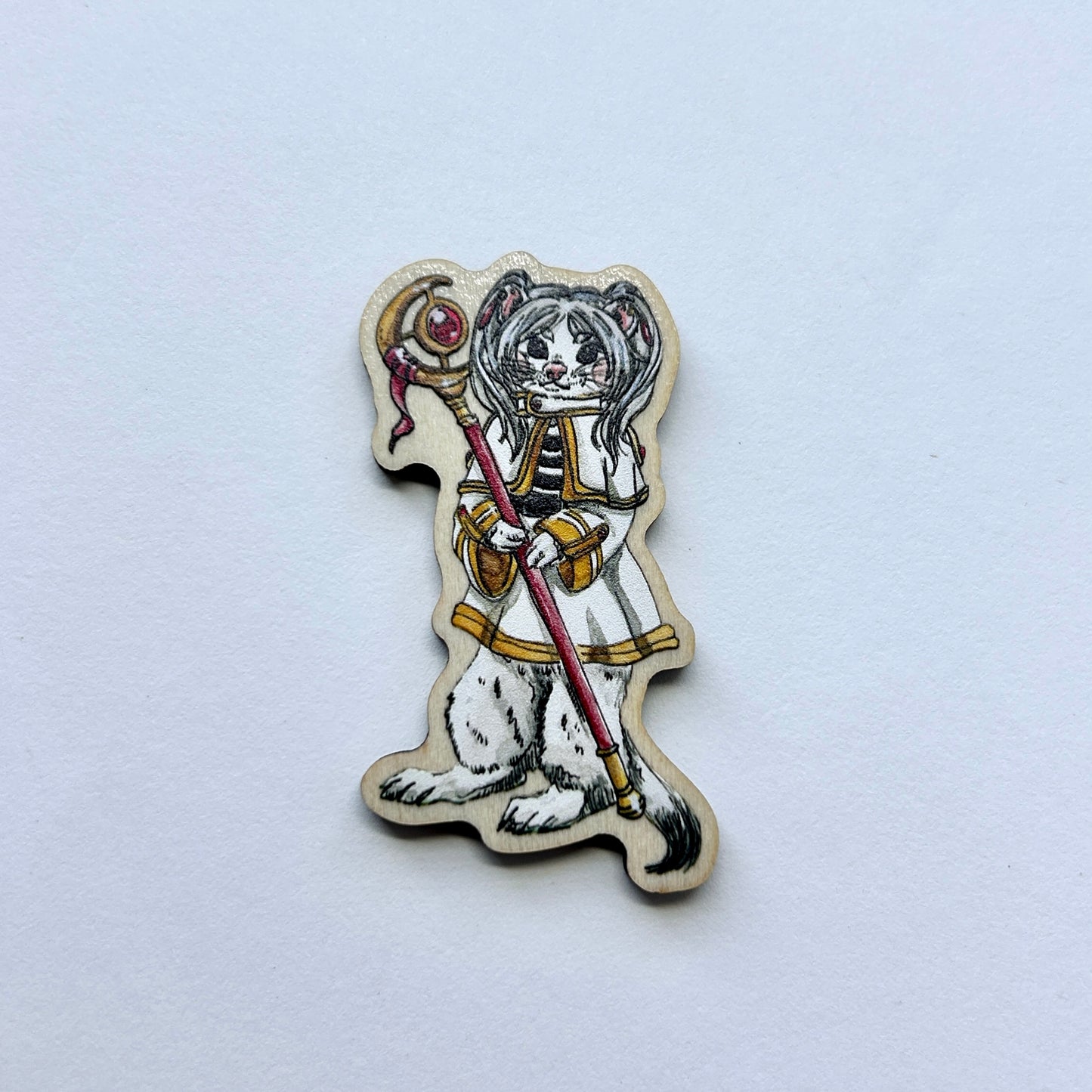 Mage Bunny Pin