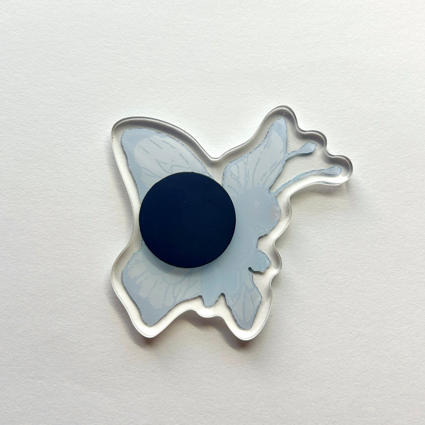 Blue Butterfly Acrylic Magnet