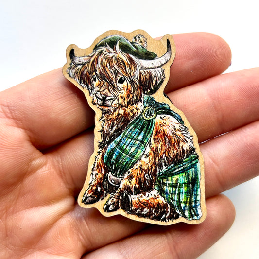 Highland Cow Magnet