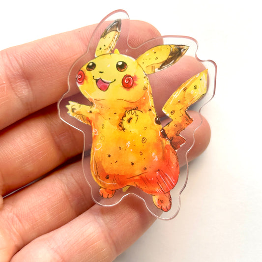 Electric Mouse Acrylic Magnet
