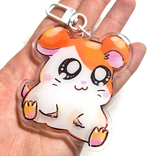 Cute Hamster Keychain