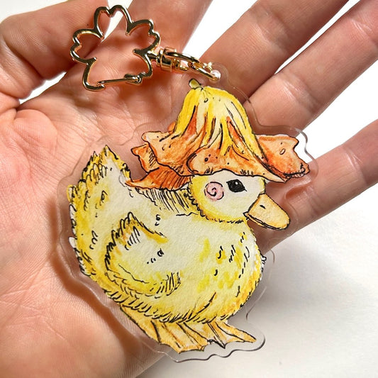 Duckling Keychain