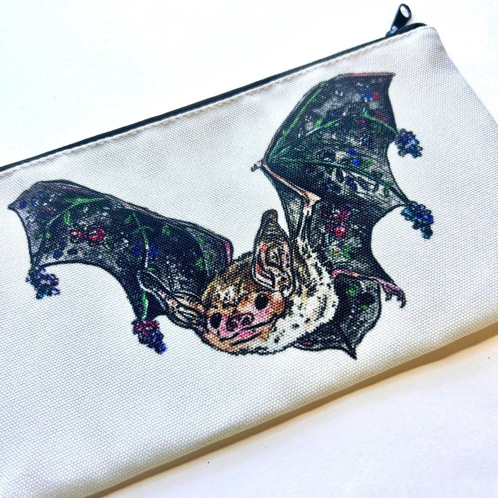 Fruit Bat Pencil Pouch