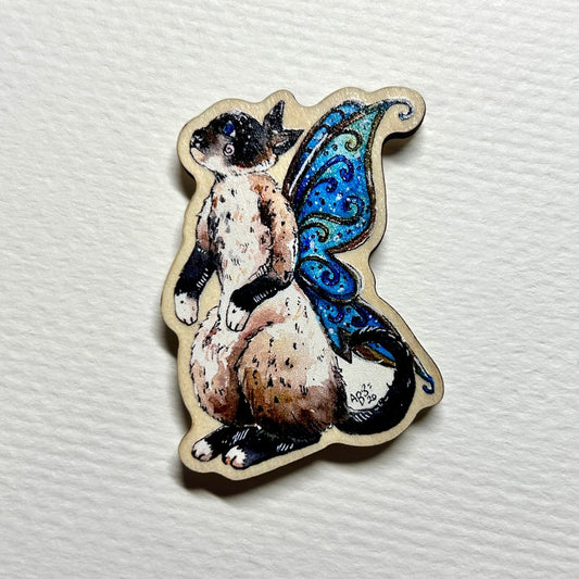 Siamese Cat Fairy Magnet