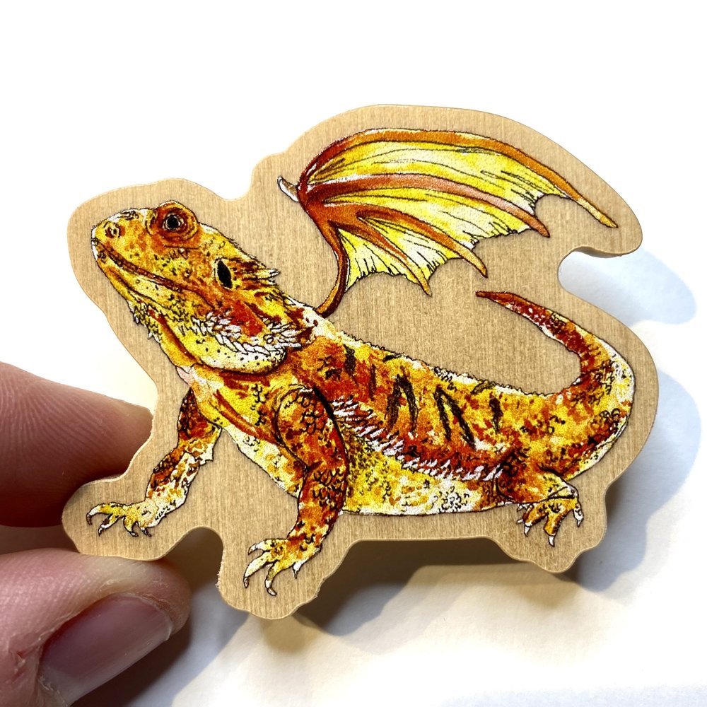 Bearded Dragon Magnet