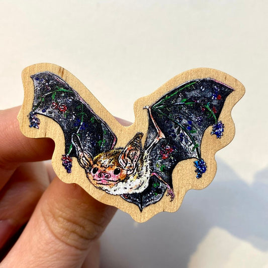 Fruit Bat Magnet