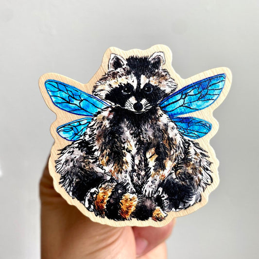 Raccoon Fairy Magnet