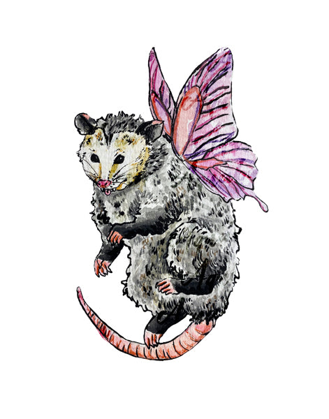 Possum Fairy Print