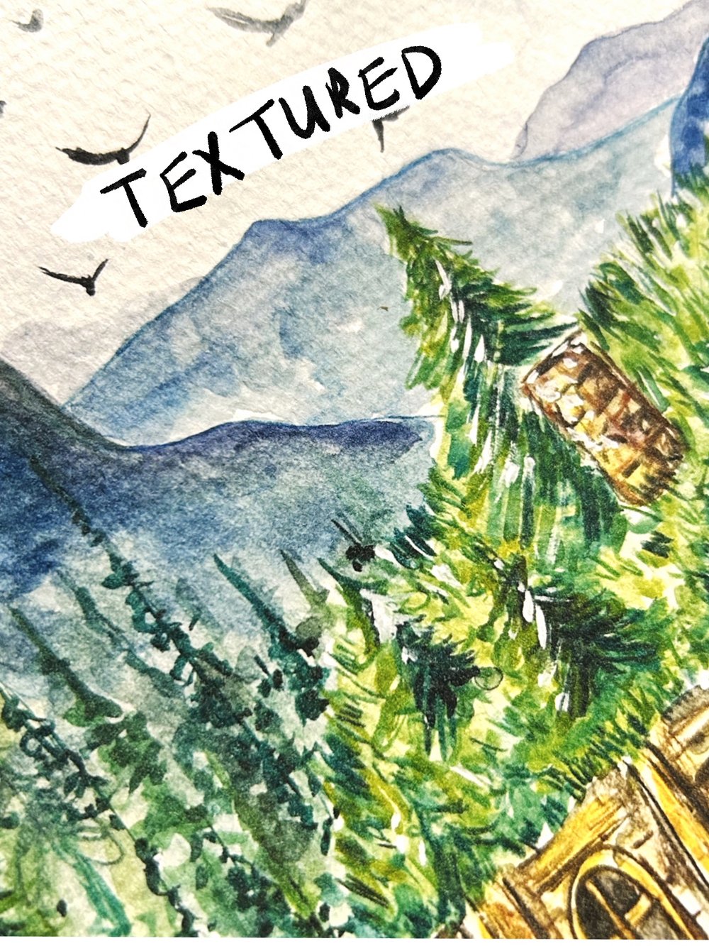 Scandinavian Foxes Print 11x14"