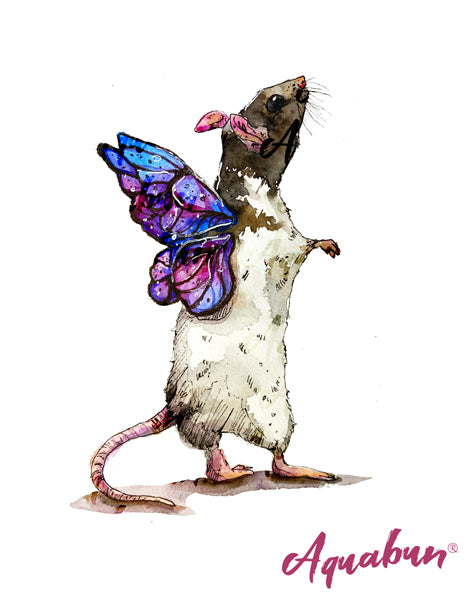 Fairy Rat Print