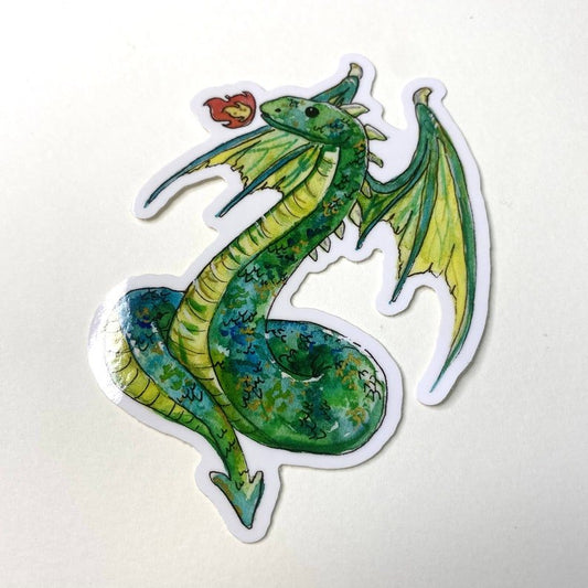 Snake Dragon Sticker
