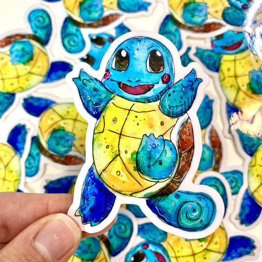 Blue Turtle Sticker