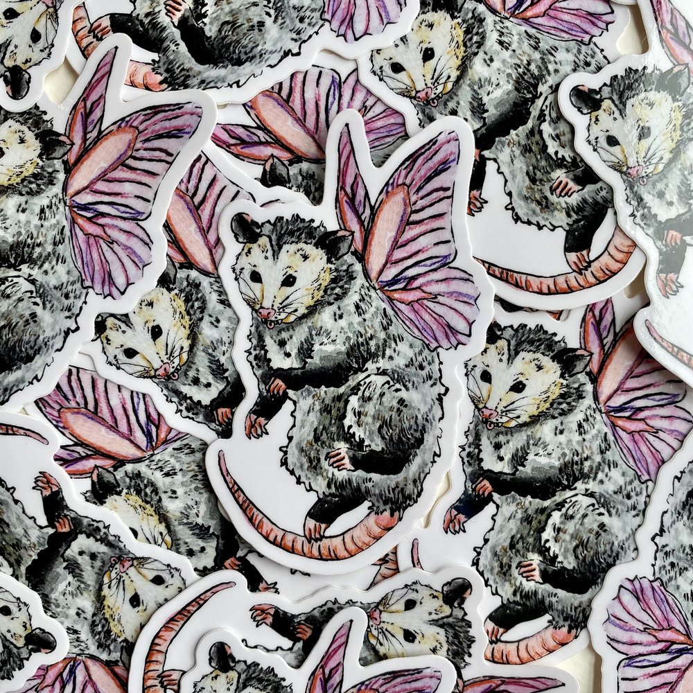Possum Fairy Sticker