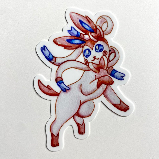 Pink Fairy Kitty Sticker