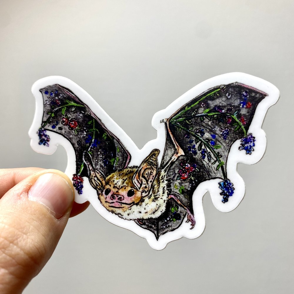 Fruit Bat Sticker