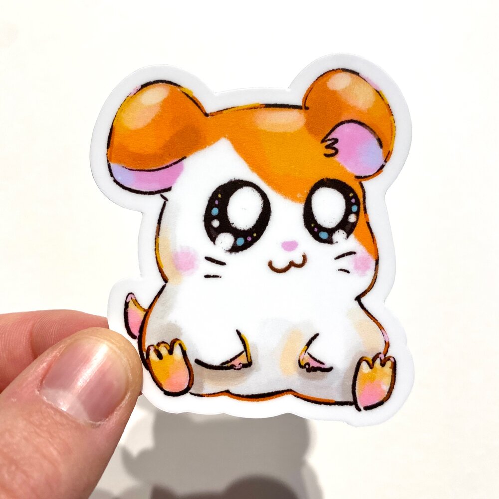 Hamseter Sticker Cute Hamster Sticker – Aquabun