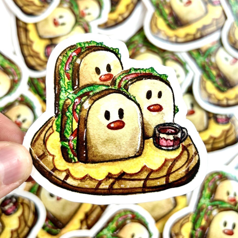 Dig Sandwich Sticker