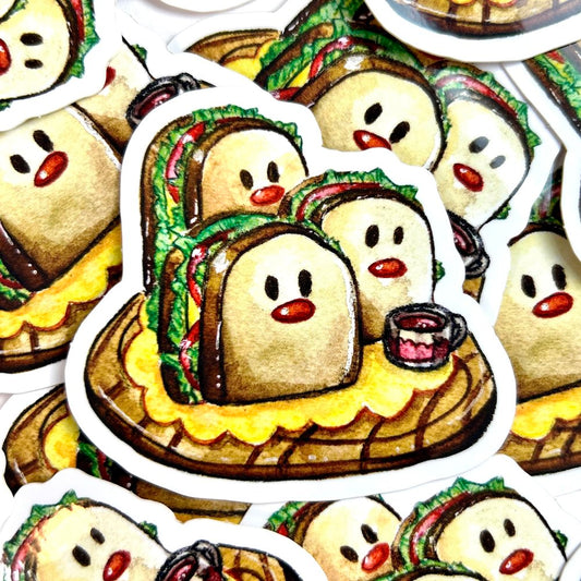 Dig Sandwich Sticker