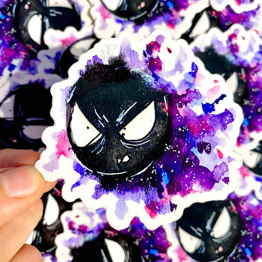 Black Ghost Sticker