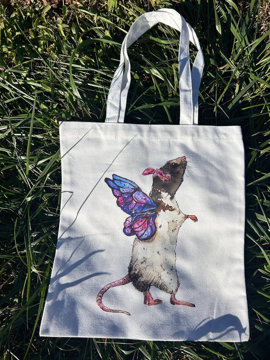 Rat Fairy Tote Bag