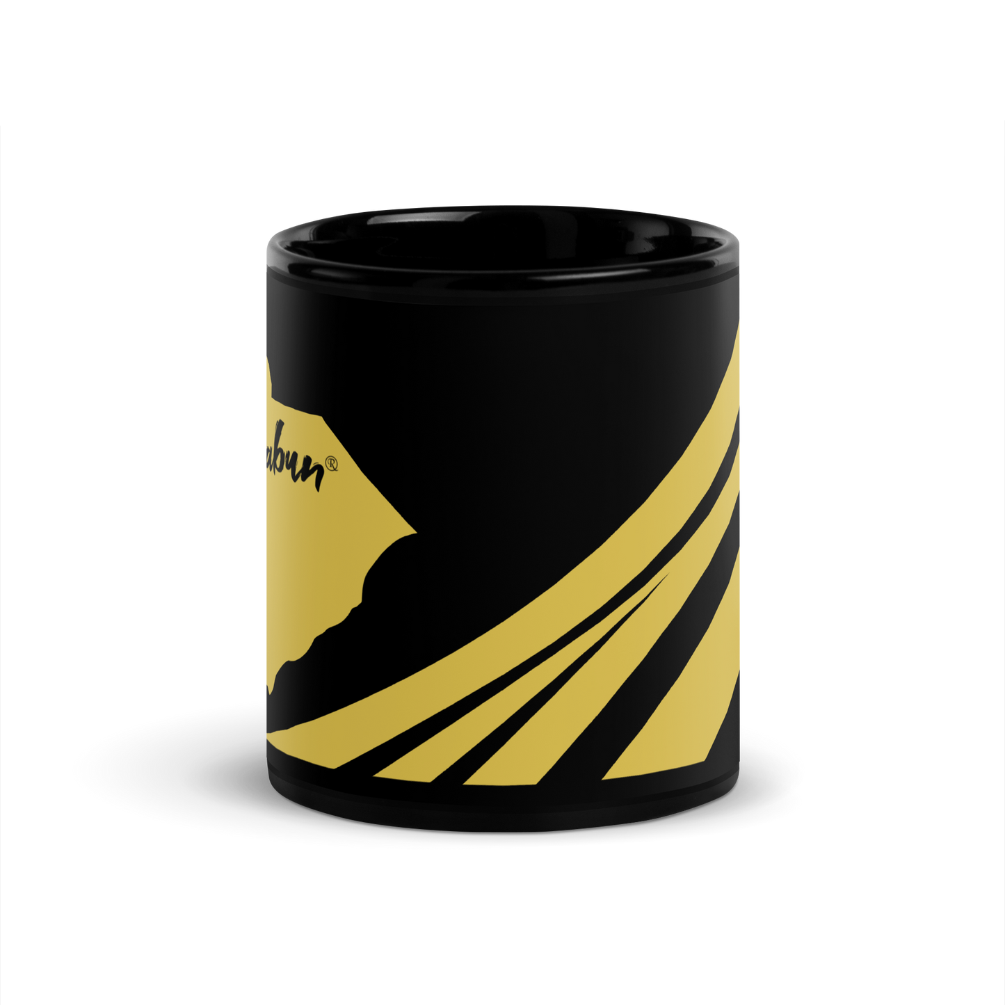 Aquabun Carolina Gold Glossy Mug