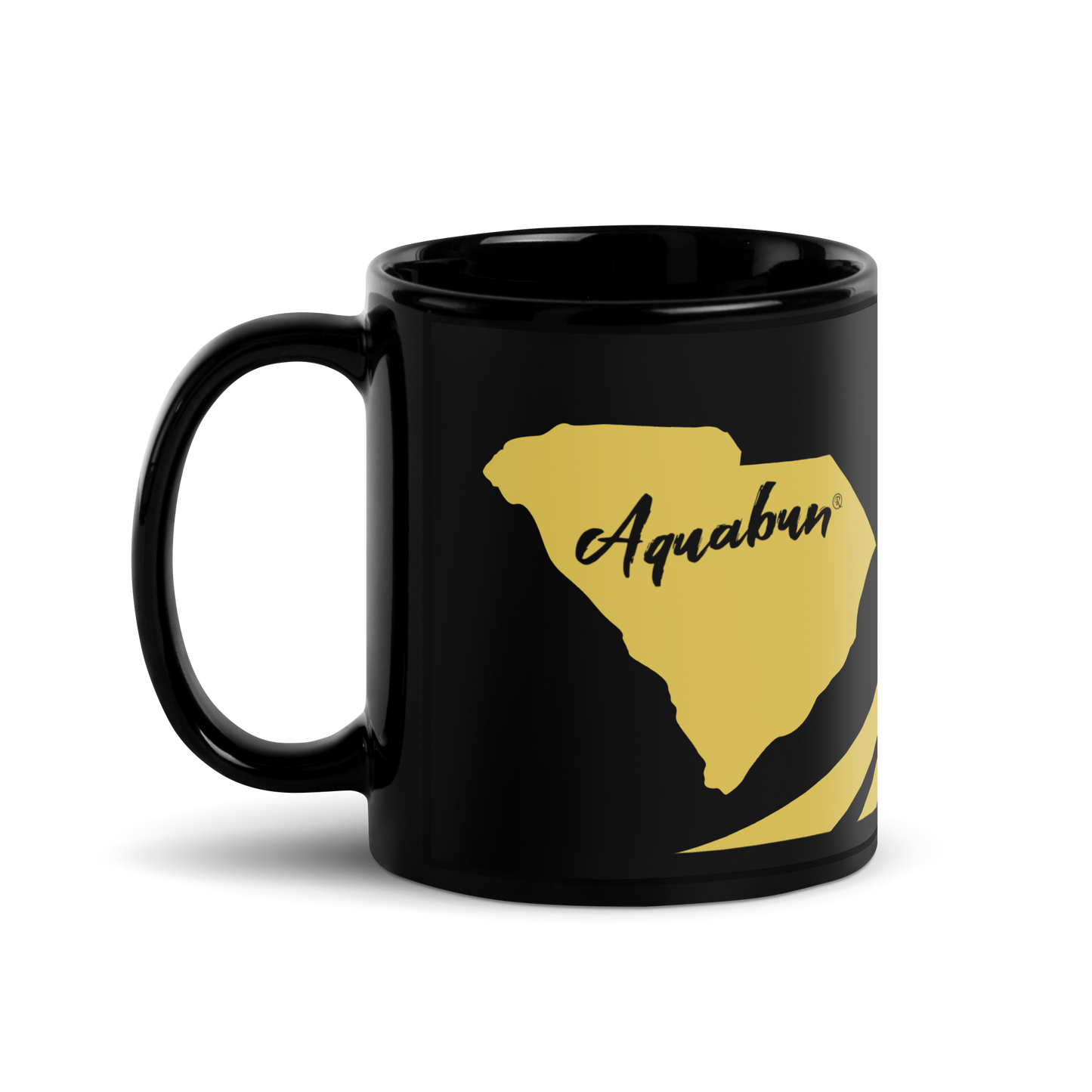 Aquabun Carolina Gold Glossy Mug