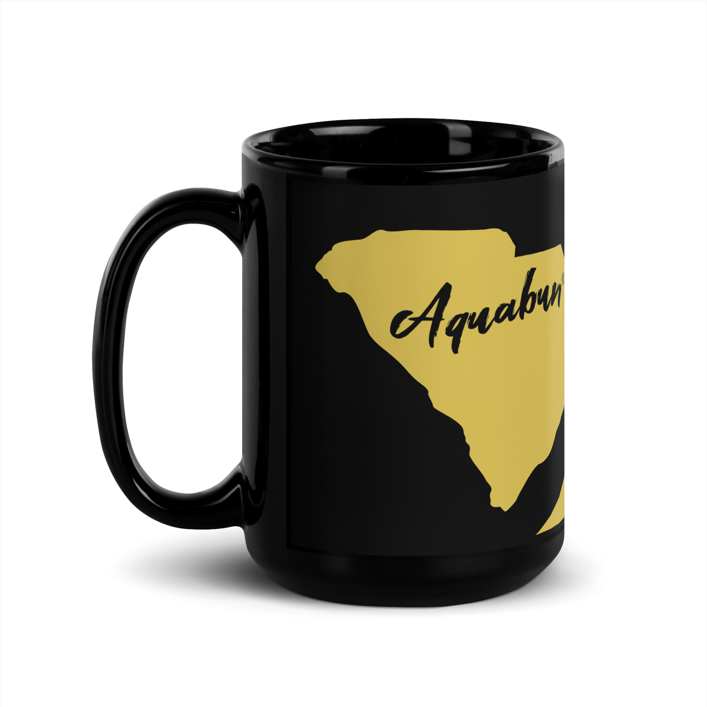 Aquabun Carolina Gold Glossy Mug