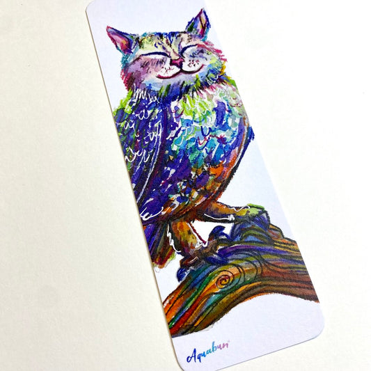 Cat Owl "Meowl" Bookmark