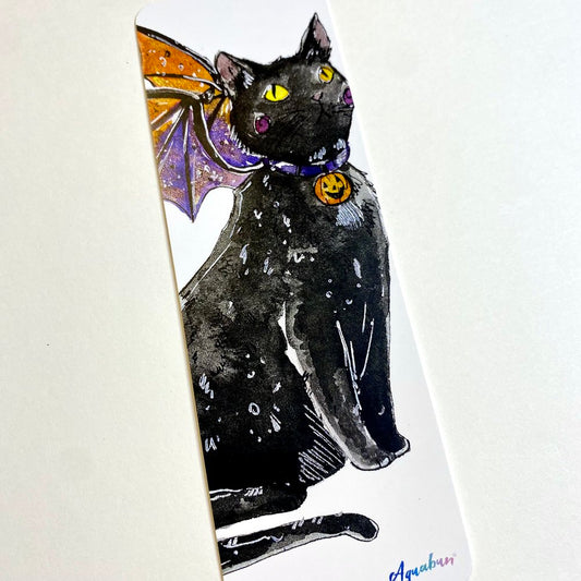 Black Cat Dragon Bookmark