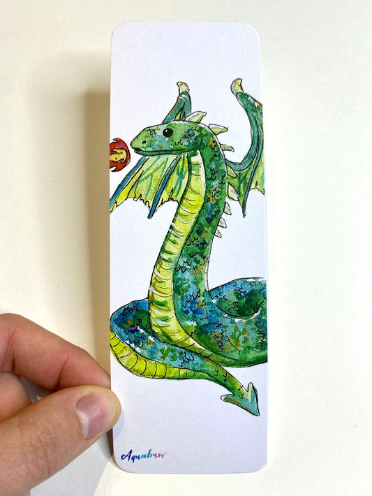 Snake Dragon Bookmark