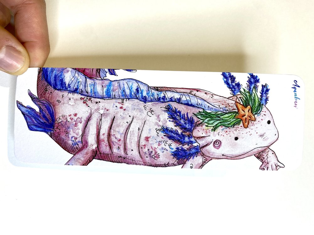 Axolotl Bookmark