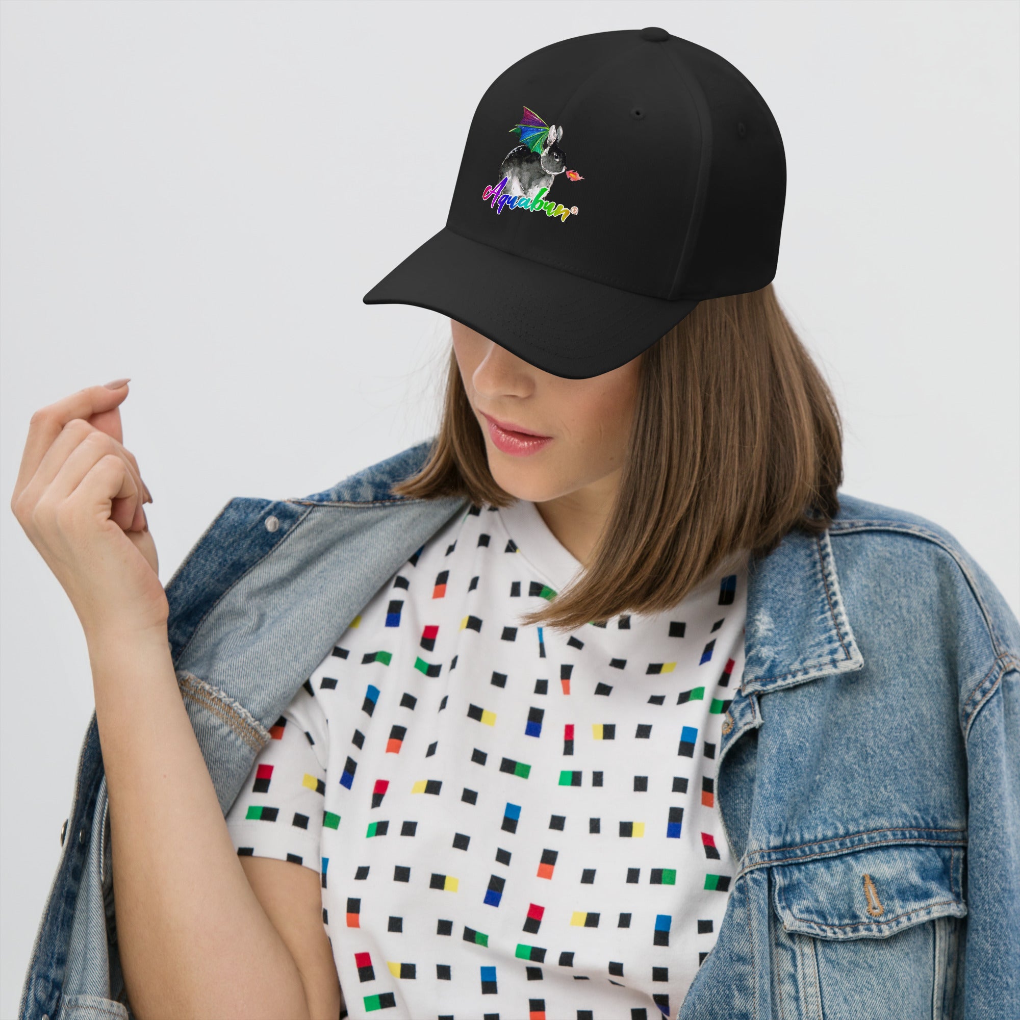 Dragon Bunny Structured Twill Cap – Aquabun