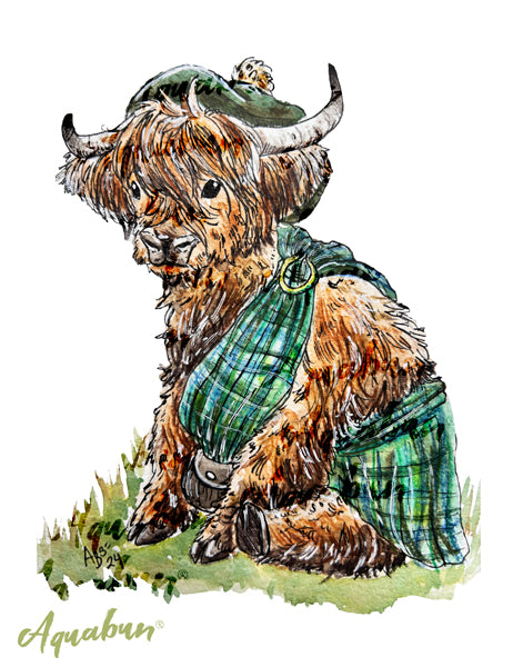Highland Cow Print