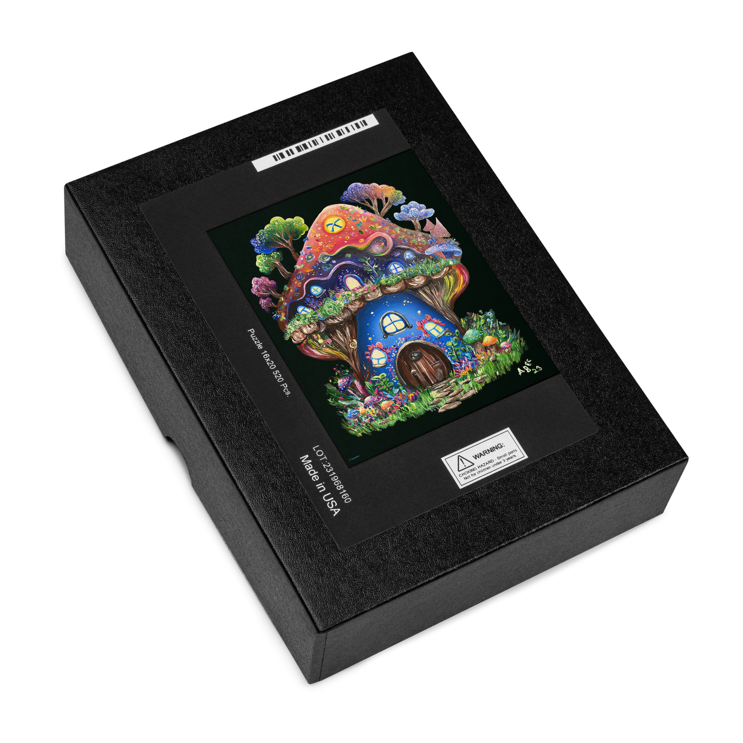 Fairy Mushroom House Jigsaw Puzzle