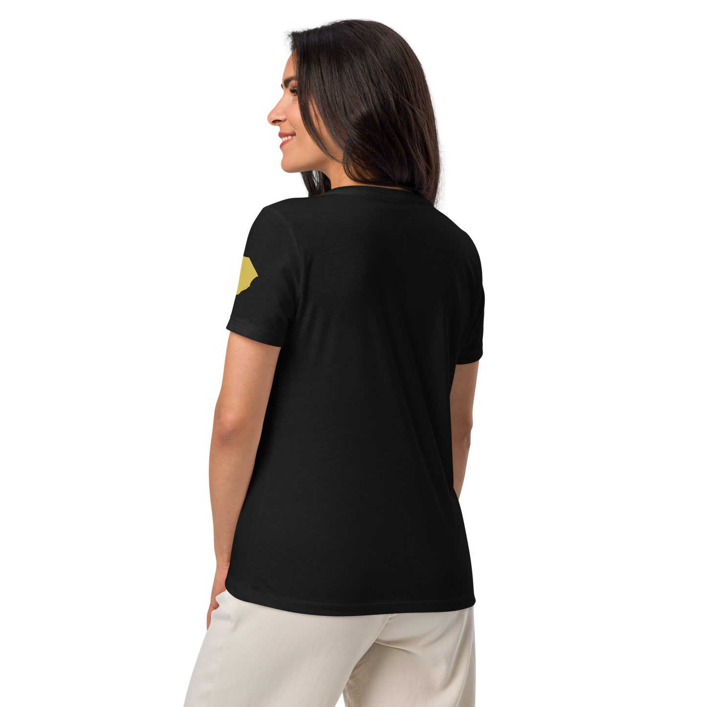 Aquabun Carolina Gold Women’s V-neck T-shirt