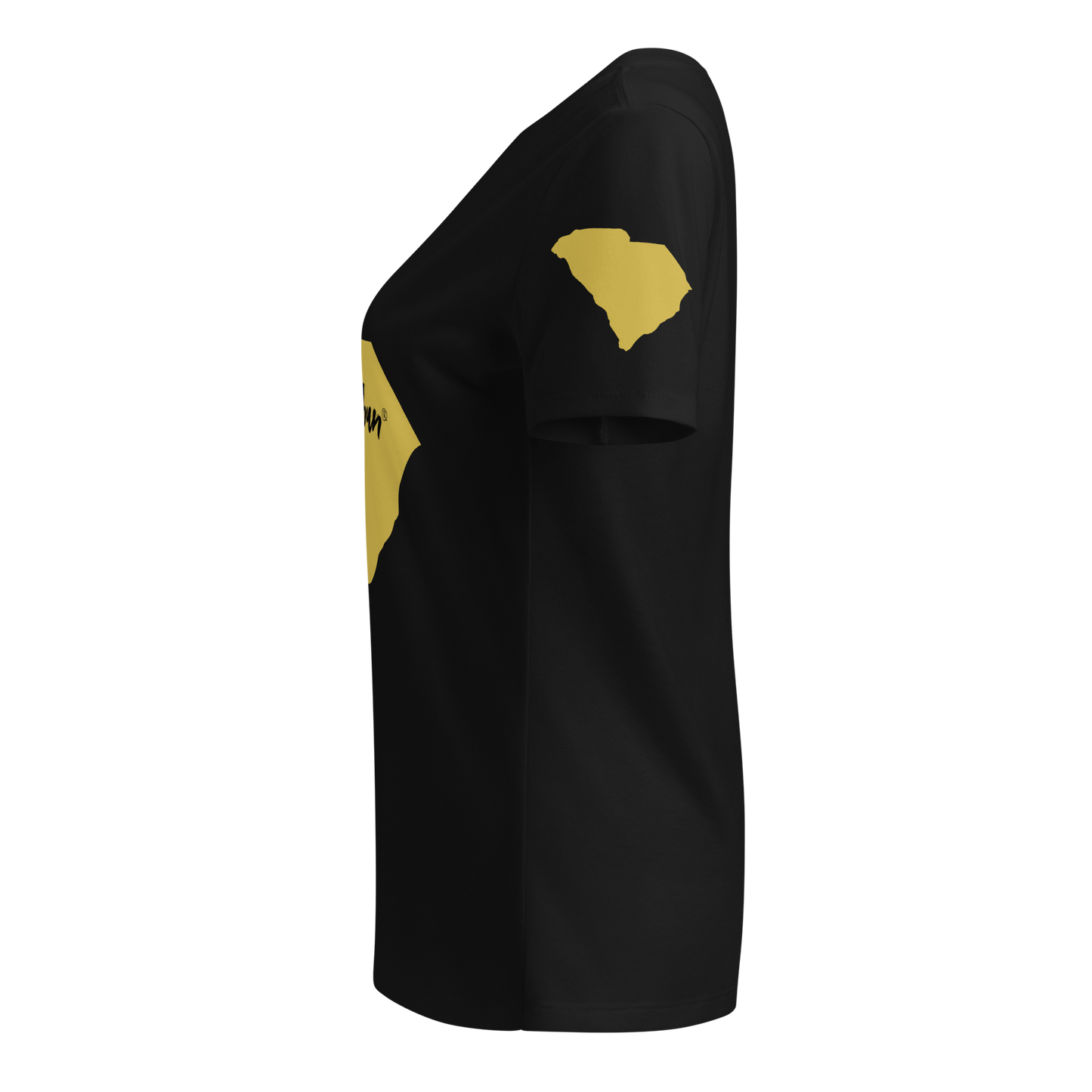 Aquabun Carolina Gold Women’s V-neck T-shirt